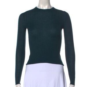 Saint Laurent Green Sweater